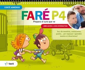 FARÉ P4 | 9788441233423 | FARRÉ PARÍS, ÀNGELS | Llibreria Online de Vilafranca del Penedès | Comprar llibres en català