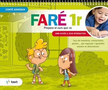 FARÉ 1R | 9788441233447 | FARRÉ PARÍS, ÀNGELS | Llibreria L'Odissea - Libreria Online de Vilafranca del Penedès - Comprar libros