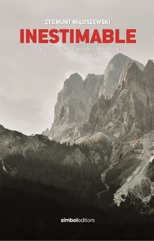 INESTIMABLE | 9788415315711 | MILOSZEWSKI, ZYGMUNT | Llibreria L'Odissea - Libreria Online de Vilafranca del Penedès - Comprar libros