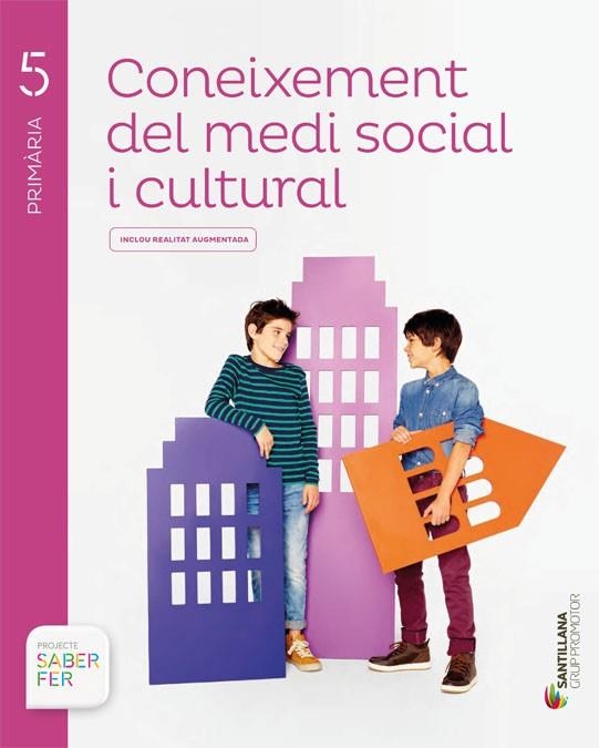 CONEIXEMENT DEL MEDI SOCIAL I CULTURAL 5 PRIMARIA SABER FER | 9788491306221 | VARIOS AUTORES | Llibreria L'Odissea - Libreria Online de Vilafranca del Penedès - Comprar libros