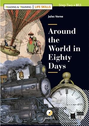 AROUND THE WORLD IN EIGHTY DAYS+CD LIFE SKILL | 9788468250229 | VERNE, JULES/DE AGOSTINI SCUOLA SPA | Llibreria L'Odissea - Libreria Online de Vilafranca del Penedès - Comprar libros