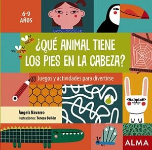 ¿QUÉ ANIMAL TIENE LOS PIES EN LA CABEZA? | 9788418008290 | NAVARRO, ÀNGELS | Llibreria Online de Vilafranca del Penedès | Comprar llibres en català