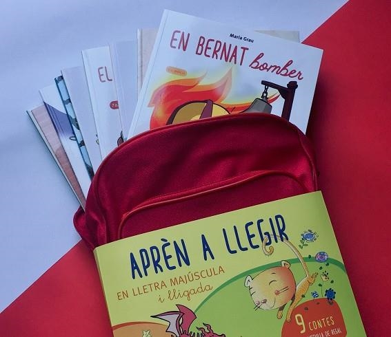 MOTXILLA AMB 9 LLIBRES PER APRENDRE A LLEGIR | 9788496569966 | CUSSÓ GRAU, BERNAT/GRAU SALÓ, MARIA/CUSSÓ GRAU, NÚRIA/ROSSELL, JOAN | Llibreria L'Odissea - Libreria Online de Vilafranca del Penedès - Comprar libros