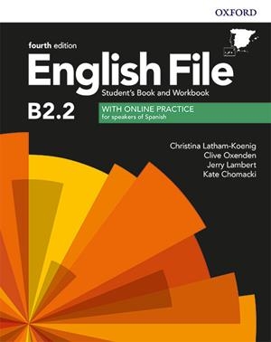 ENGLISH FILE 4TH EDITION B2.2. STUDENT'S BOOK AND WORKBOOK WITH KEY PACK | 9780194058308 | VARIOS AUTORES | Llibreria L'Odissea - Libreria Online de Vilafranca del Penedès - Comprar libros