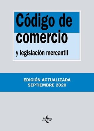 CÓDIGO DE COMERCIO | 9788430980055 | EDITORIAL TECNOS | Llibreria Online de Vilafranca del Penedès | Comprar llibres en català