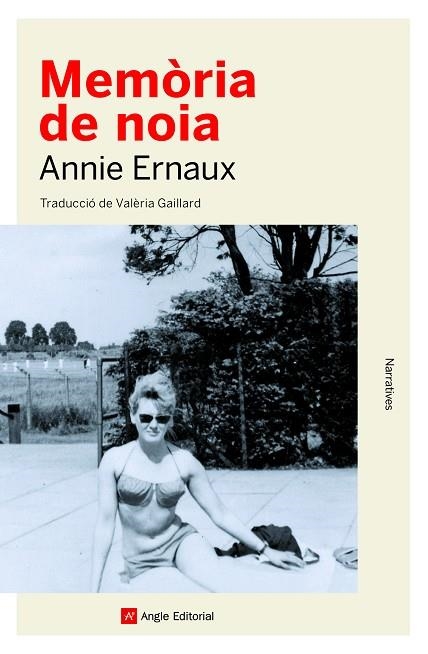 MEMÒRIA DE NOIA | 9788418197062 | ERNAUX, ANNIE | Llibreria L'Odissea - Libreria Online de Vilafranca del Penedès - Comprar libros