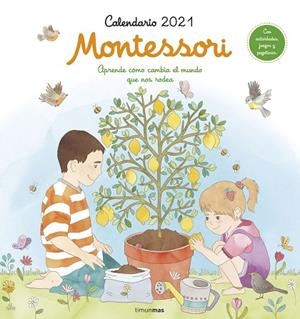 CALENDARIO MONTESSORI 2021 | 9788408231523 | FLORSDEFUM, ANNA | Llibreria Online de Vilafranca del Penedès | Comprar llibres en català