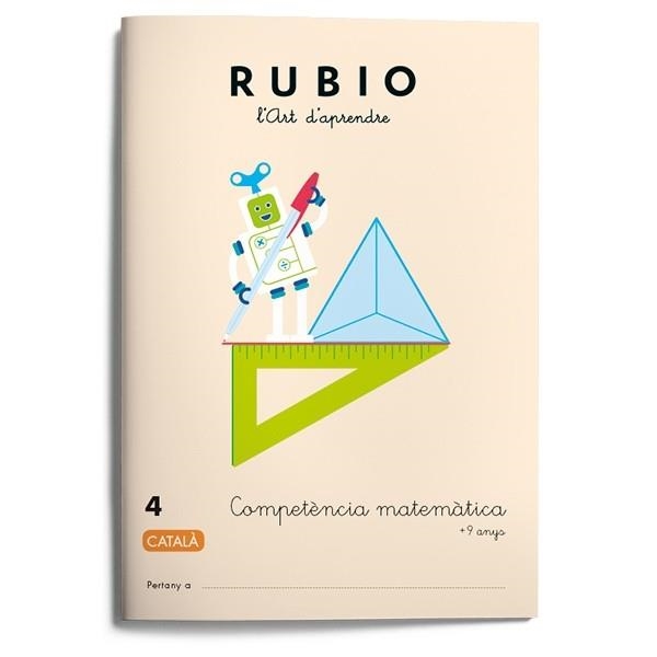 COMPETÈNCIA MATEMÀTICA RUBIO 4 (CATALÀ) | 9788417427030 | VARIOS AUTORES | Llibreria L'Odissea - Libreria Online de Vilafranca del Penedès - Comprar libros