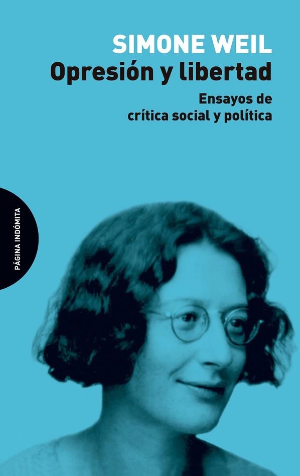 OPRESIÓN Y LIBERTAD | 9788494999277 | SIMONE, WEIL | Llibreria Online de Vilafranca del Penedès | Comprar llibres en català