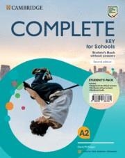 COMPLETE KEY FOR SCHOOLS FOR SPANISH SPEAKERS STUDENT'S PACK (STUDENT'S BOOK WIT | 9788490366769 | MCKEEGAN, DAVID, HEYDERMAN, EMMA, ELLIOTT, SUE | Llibreria L'Odissea - Libreria Online de Vilafranca del Penedès - Comprar libros