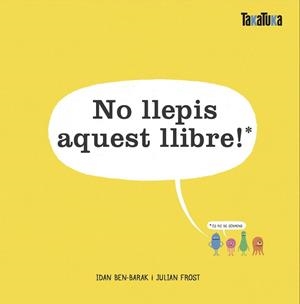 NO LLEPIS AQUEST LLIBRE ! | 9788417383732 | BEN-BARAK, IDAN | Llibreria L'Odissea - Libreria Online de Vilafranca del Penedès - Comprar libros
