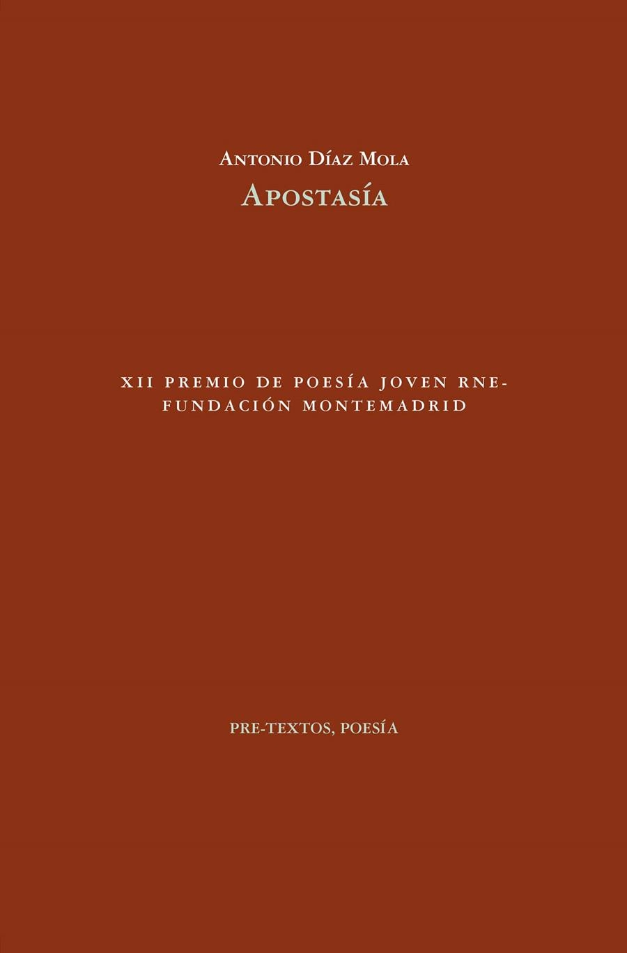 APOSTASÍA | 9788418178399 | DÍAZ MOLA, ANTONIO | Llibreria L'Odissea - Libreria Online de Vilafranca del Penedès - Comprar libros