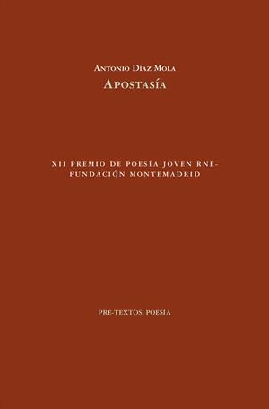 APOSTASÍA | 9788418178399 | DÍAZ MOLA, ANTONIO | Llibreria Online de Vilafranca del Penedès | Comprar llibres en català