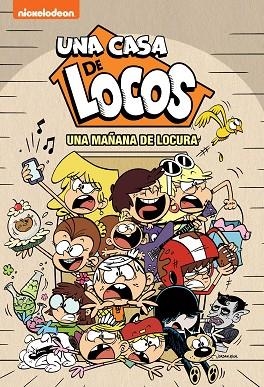 UNA MAÑANA DE LOCURA ( UNA CASA DE LOCOS CÓMIC ) | 9788448856595 | NICKELODEON, | Llibreria L'Odissea - Libreria Online de Vilafranca del Penedès - Comprar libros