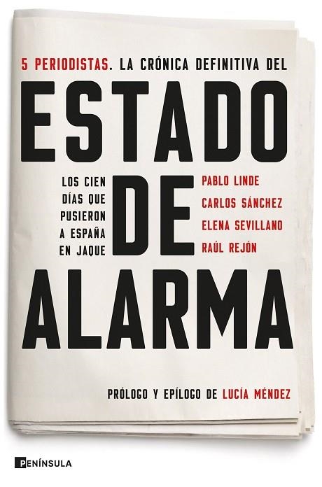 ESTADO DE ALARMA | 9788499429410 | REJÓN ALTABLE, RAUL/SEVILLANO GONZÁLEZ, ELENA/SÁNCHEZ SANZ, CARLOS/LINDE HERNÁNDEZ, PABLO/MÉNDEZ, LU | Llibreria L'Odissea - Libreria Online de Vilafranca del Penedès - Comprar libros