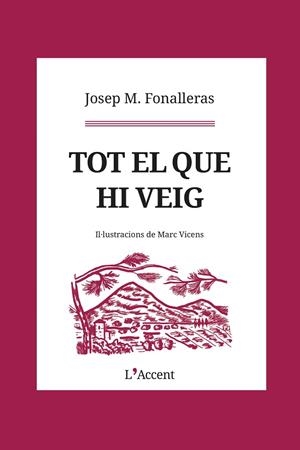 TOT EL QUE HI VEIG | 9788412230765 | FONALLERAS, JOSEP M. | Llibreria L'Odissea - Libreria Online de Vilafranca del Penedès - Comprar libros