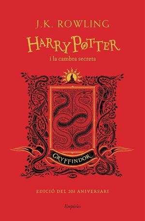HARRY POTTER I LA CAMBRA SECRETA (GRYFFINDOR) | 9788417879600 | ROWLING, J.K. | Llibreria Online de Vilafranca del Penedès | Comprar llibres en català