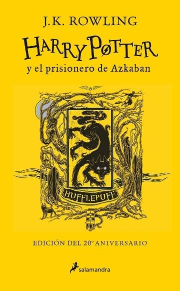 HARRY POTTER Y EL PRISIONERO DE AZKABAN (EDICIÓN HUFFLEPUFF DEL 20º ANIVERSARIO) | 9788418174100 | ROWLING, J.K. | Llibreria L'Odissea - Libreria Online de Vilafranca del Penedès - Comprar libros