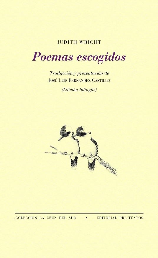 POEMAS ESCOGIDOS | 9788418178337 | WRIGHT, JUDIT | Llibreria L'Odissea - Libreria Online de Vilafranca del Penedès - Comprar libros