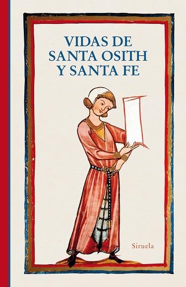 VIDAS DE SANTA OSITH Y SANTA FE | 9788418245466 | ANÓNIMO DEL SIGLO XII FRANCÉS, | Llibreria L'Odissea - Libreria Online de Vilafranca del Penedès - Comprar libros