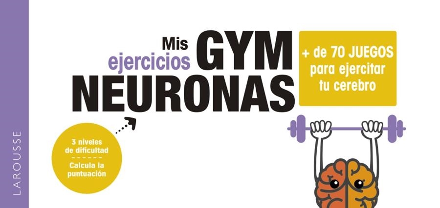 GYM NEURONAS. + DE 70 JUEGOS PARA EJERCITAR TU CEREBRO | 9788418100857 | KEMEL, MÉLISSA | Llibreria Online de Vilafranca del Penedès | Comprar llibres en català