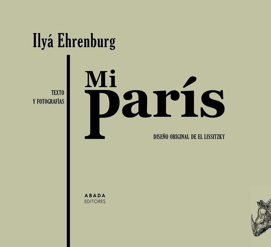 MI PARÍS. TEXTO Y FOTOGRAFÍAS | 9788417301774 | EHRENBURG, ILYÁ | Llibreria L'Odissea - Libreria Online de Vilafranca del Penedès - Comprar libros