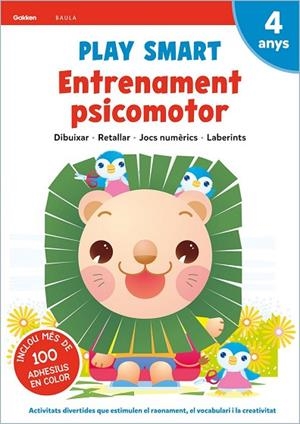 PLAY SMART 4 ANYS ENTRENAMENT PSICOMOTOR QUADERN 1 | 9788447944132 | Llibreria L'Odissea - Libreria Online de Vilafranca del Penedès - Comprar libros