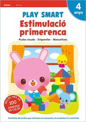 PLAY SMART 4 ANYS ESTIMULACIÓ PRIMERENCA QUADERN 3 | 9788447944156 | Llibreria L'Odissea - Libreria Online de Vilafranca del Penedès - Comprar libros