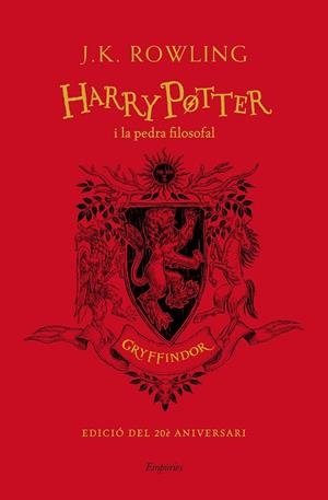 HARRY POTTER I LA PEDRA FILOSOFAL (GRYFFINDOR) TD | 9788417879785 | ROWLING, J.K. | Llibreria Online de Vilafranca del Penedès | Comprar llibres en català