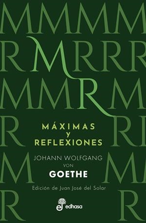 MÁXIMAS Y REFLEXIONES | 9788435091695 | GOETHE, JOHANN WOLFGANG VON | Llibreria L'Odissea - Libreria Online de Vilafranca del Penedès - Comprar libros