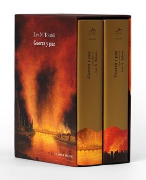 GUERRA Y PAZ (ESTUCHE CON DOS VOLÚMENES) | 9788490657348 | TOLSTÓI, LEV N. | Llibreria Online de Vilafranca del Penedès | Comprar llibres en català