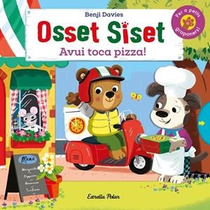 OSSET SISET AVUI TOCA PIZZA! | 9788418135842 | DAVIES, BENJI | Llibreria Online de Vilafranca del Penedès | Comprar llibres en català