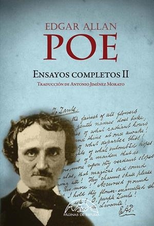 ENSAYOS COMPLETOS II | 9788483932926 | POE, EDGAR ALLAN | Llibreria L'Odissea - Libreria Online de Vilafranca del Penedès - Comprar libros