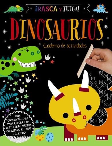 RASCA Y JUEGA. DINOSAURIOS - CUADERNO DE ACTIVIDADES | 9788469662878 | VARIOS AUTORES | Llibreria L'Odissea - Libreria Online de Vilafranca del Penedès - Comprar libros