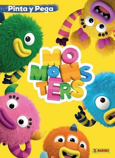PINTA Y PEGA MOMONSTERS | 9788427872288 | BBB, KD, RTVE, 3DOUBLES | Llibreria Online de Vilafranca del Penedès | Comprar llibres en català