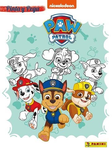 PINTA Y PEGA PAW PATROL | 9788427872103 | NICKELODEON | Llibreria Online de Vilafranca del Penedès | Comprar llibres en català