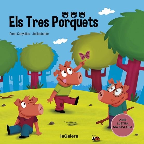 ELS TRES PORQUETS ( TAPA DURA LLETRA MAJÚSCULA ) | 9788424669690 | CANYELLES, ANNA | Llibreria L'Odissea - Libreria Online de Vilafranca del Penedès - Comprar libros