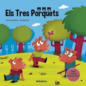 ELS TRES PORQUETS ( TAPA DURA LLETRA MAJÚSCULA ) | 9788424669690 | CANYELLES, ANNA | Llibreria Online de Vilafranca del Penedès | Comprar llibres en català