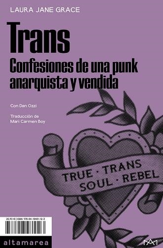 TRANS | 9788418481123 | GRACE, LAURA JANE | Llibreria L'Odissea - Libreria Online de Vilafranca del Penedès - Comprar libros