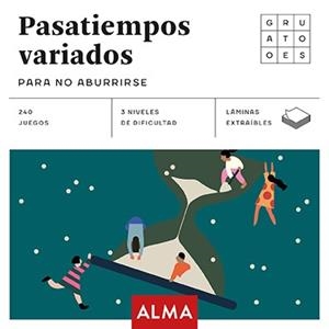 PASATIEMPOS VARIADOS PARA NO ABURRIRSE | 9788417430436 | OLISSIP | Llibreria L'Odissea - Libreria Online de Vilafranca del Penedès - Comprar libros