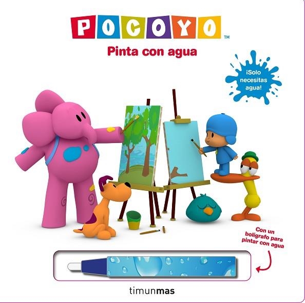 POCOYÓ. PINTA CON AGUA | 9788408236665 | ZINKIA | Llibreria L'Odissea - Libreria Online de Vilafranca del Penedès - Comprar libros