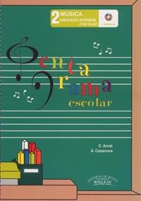 PENTAGRAMA ESCOLAR MÚSICA 2 CAT | 9788480207645 | AMAT, CARME/CASANOVA, ANNA | Llibreria L'Odissea - Libreria Online de Vilafranca del Penedès - Comprar libros