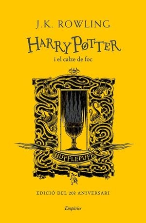 HARRY POTTER I EL CALZE DE FOC (HUFFLEPUFF) | 9788417879969 | ROWLING, J.K. | Llibreria Online de Vilafranca del Penedès | Comprar llibres en català