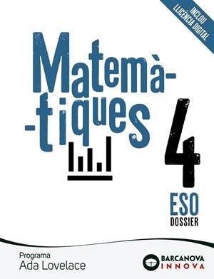 ADA LOVELACE 4 ESO. MATEMÀTIQUES | 9788448953294 | COLERA JIMÉNEZ, JOSÉ/GAZTELU ALBERO, IGNACIO/OLIVEIRA GONZÁLEZ, Mª JOSÉ/COLERA CAÑAS, RAMÓN/GARCÍA P | Llibreria L'Odissea - Libreria Online de Vilafranca del Penedès - Comprar libros