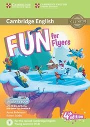 FUN FOR FLYERS STUDENT'S BOOK WITH ONLINE ACTIVITIES WITH AUDIO AND HOME FUN BOO | 9781316617588 | ROBINSON, ANNE/SAXBY, KAREN | Llibreria L'Odissea - Libreria Online de Vilafranca del Penedès - Comprar libros