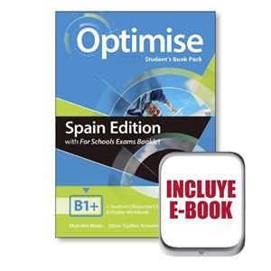 OPTIMISE B1+ EXAM BKLT SB  PK | 9781380015952 | TAYLORE-KNOWLES, STEVE/MANN, MALCOLM | Llibreria Online de Vilafranca del Penedès | Comprar llibres en català
