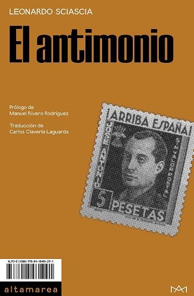 EL ANTIMONIO | 9788418481291 | SCIASCIA, LEONARDO | Llibreria L'Odissea - Libreria Online de Vilafranca del Penedès - Comprar libros
