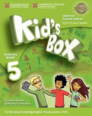 KID'S BOX LEVEL 5 ACTIVITY BOOK WITH CD ROM AND MY HOME BOOKLET UPDATED ENGLISH | 9788490369692 | NIXON, CAROLINE/TOMLINSON, MICHAEL/GRAINGER, KIRSTIE | Llibreria Online de Vilafranca del Penedès | Comprar llibres en català