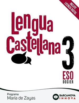 MARÍA DE ZAYAS 3 ESO. LENGUA CASTELLANA | 9788448950606 | EZQUERRA, FRANCISCA/MINDÁN, JOAQUÍN/GIMENO, EDUARDO | Llibreria L'Odissea - Libreria Online de Vilafranca del Penedès - Comprar libros