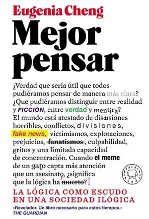 MEJOR PENSAR | 9788418733451 | CHENG, EUGENIA | Llibreria L'Odissea - Libreria Online de Vilafranca del Penedès - Comprar libros